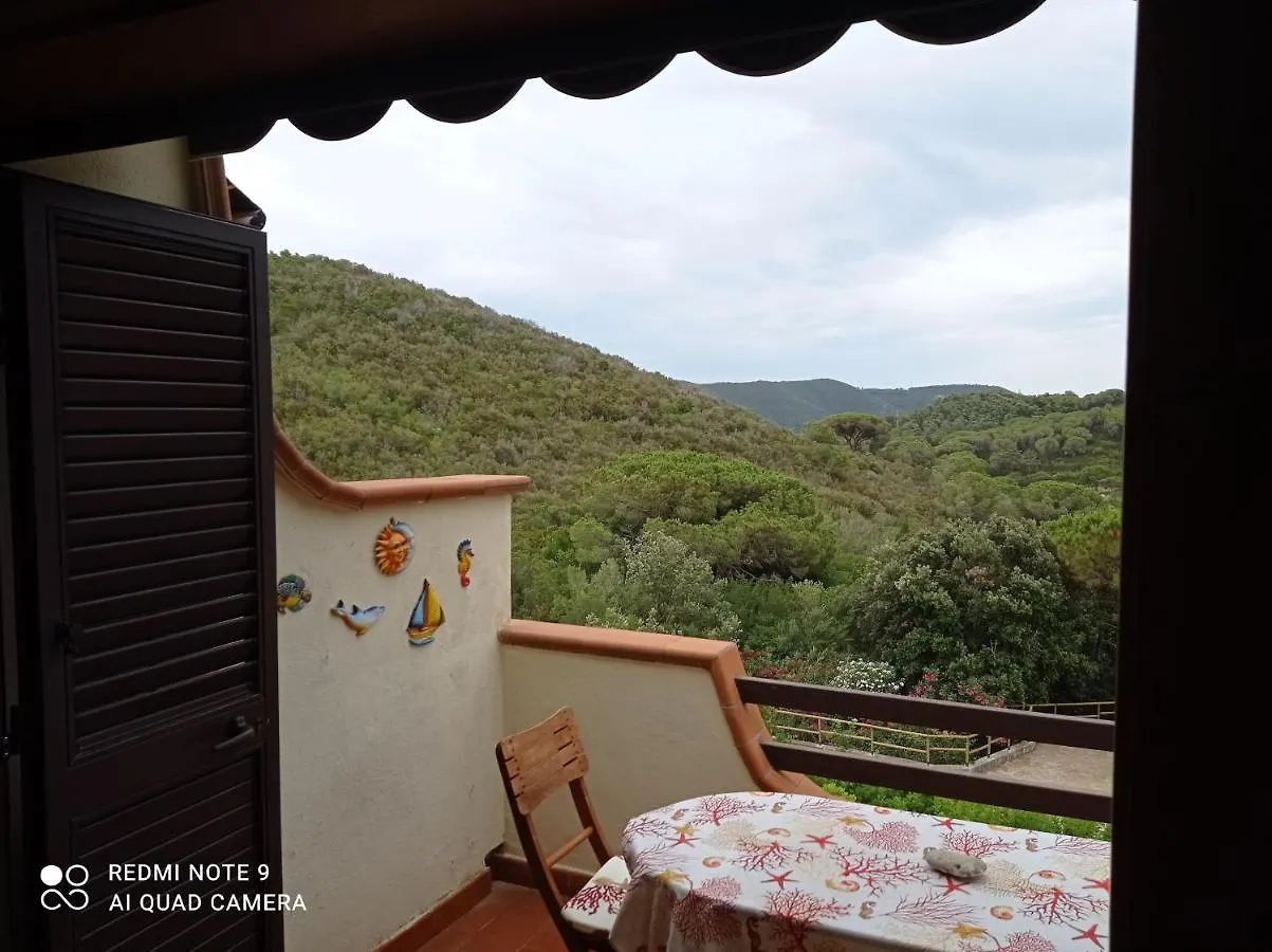 La Mi' Elba Lägenhet Lacona Italien